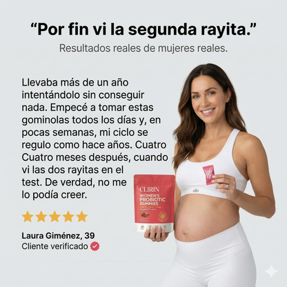 Clirin™ Gominolas Probióticas Balance Hormonal