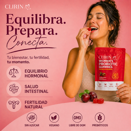 Clirin™ Gominolas Probióticas Balance Hormonal