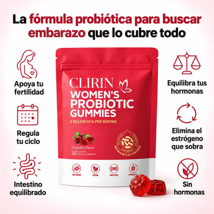 Clirin®  Gomitas Probióticas Balance Hormonal