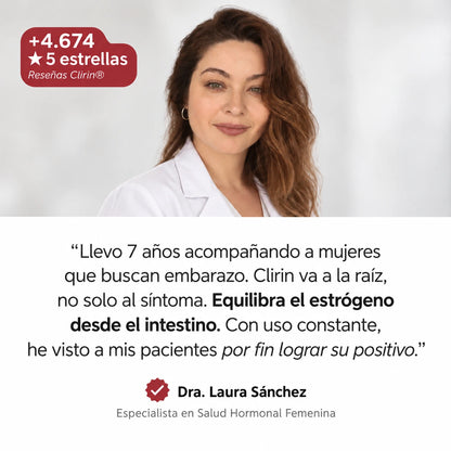 Clirin®  Gomitas Probióticas Balance Hormonal