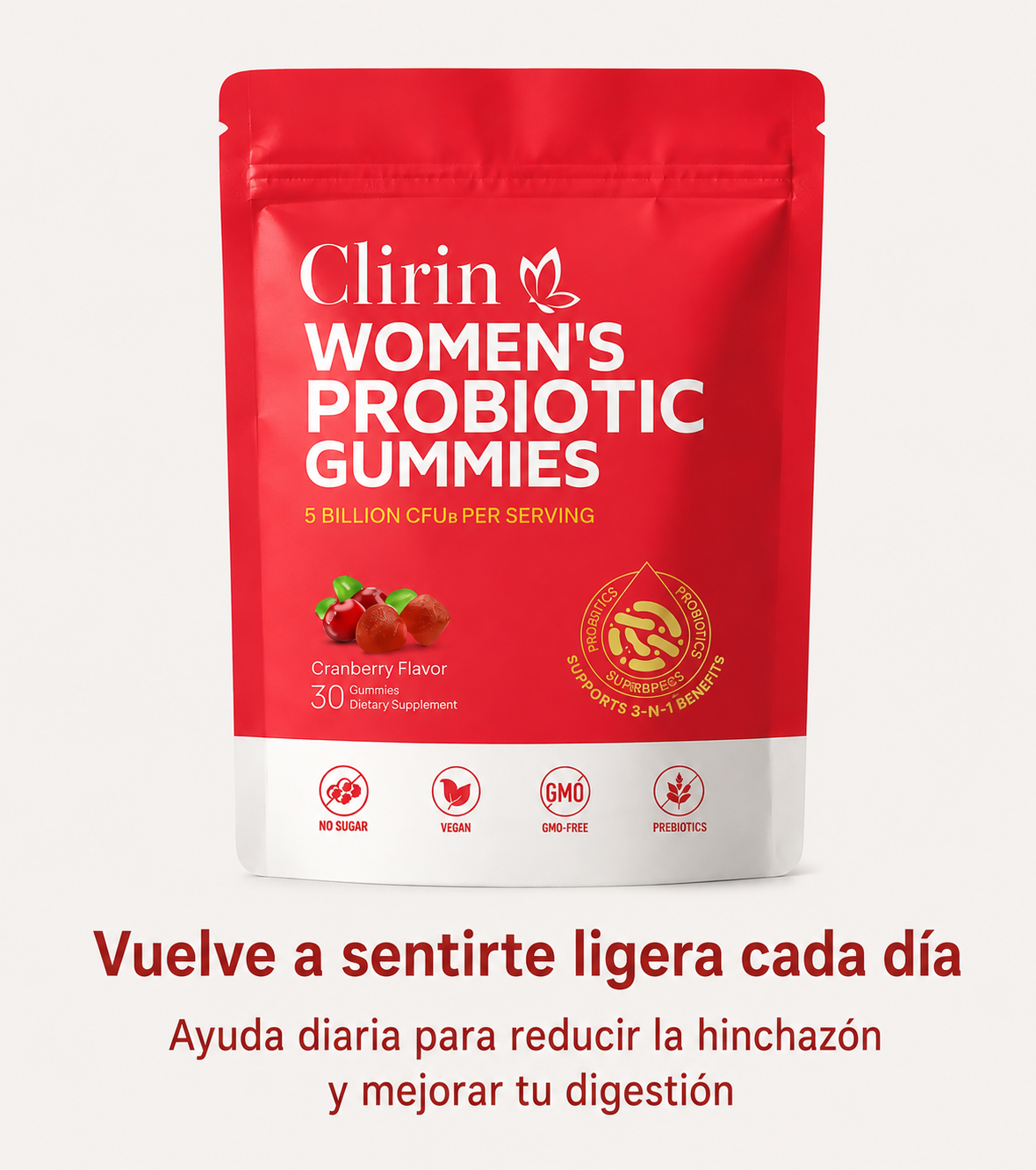 Clirin™ Gominolas Probióticas Equilibrio Intestinal